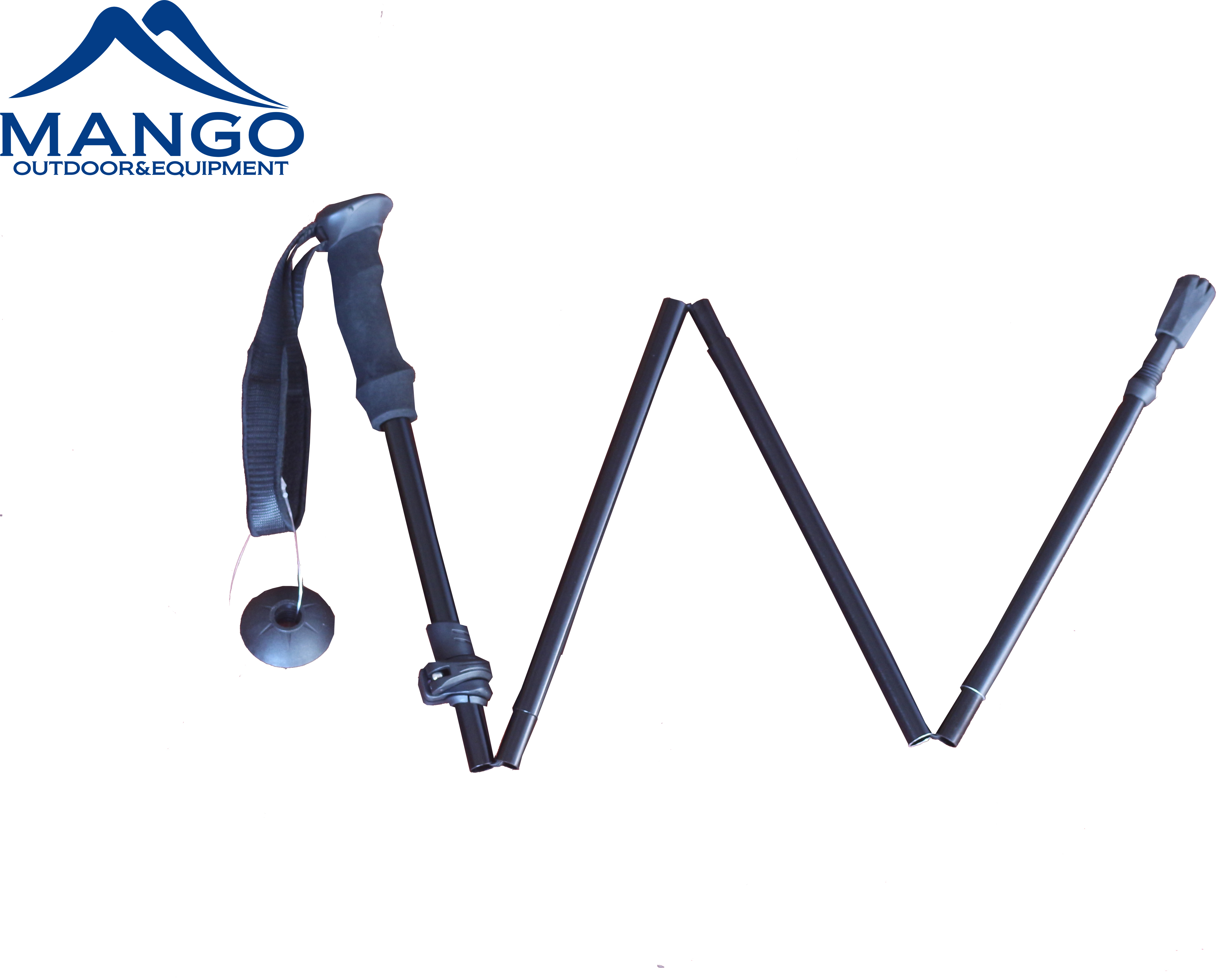 Stable Outdoor Telescopic Double Locking Mechanisms Folding Lightweight