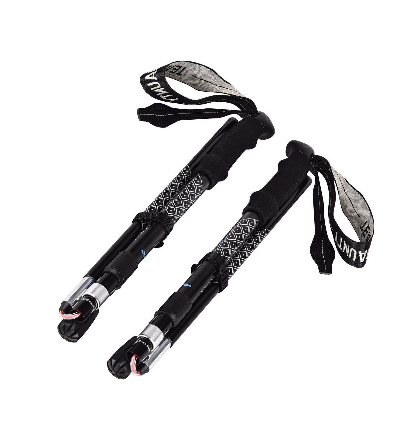 Folding Collapsible Travel Hiking Walking Stick Hiking Trekking Pole